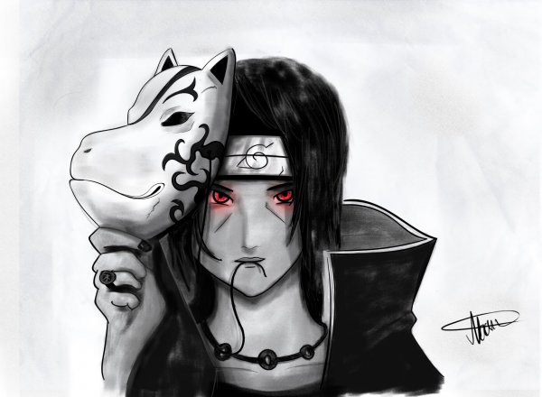 Итачи рисунок