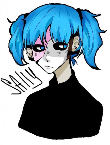 Салли фейс арт