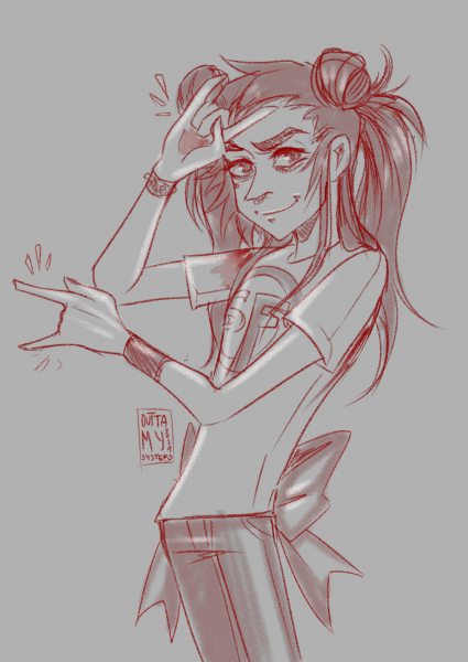 Данганронпа и Салли фейс