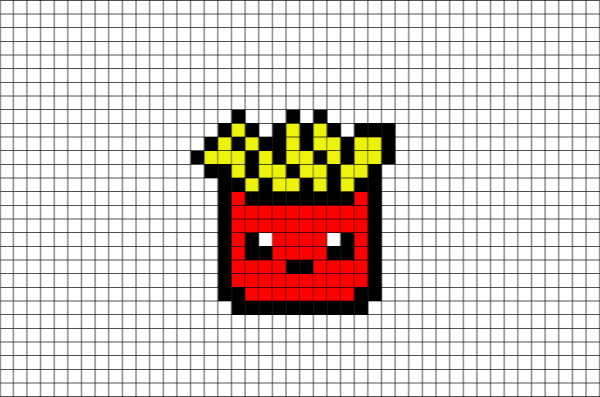 Рисование поклетачкам