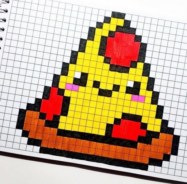 Маленткие рисункимпо улеточкам