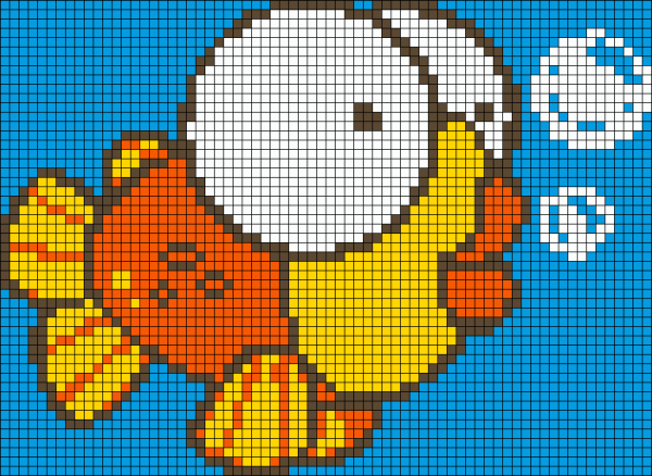 Рисунки по клеточкам сло