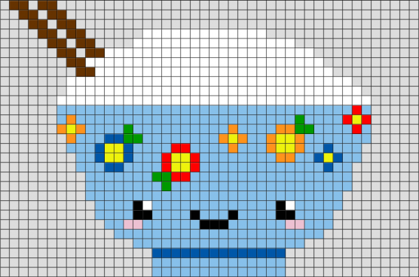 Рисунки по клеточкам е