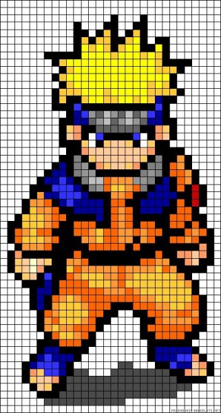 Пиксель арт в клетку