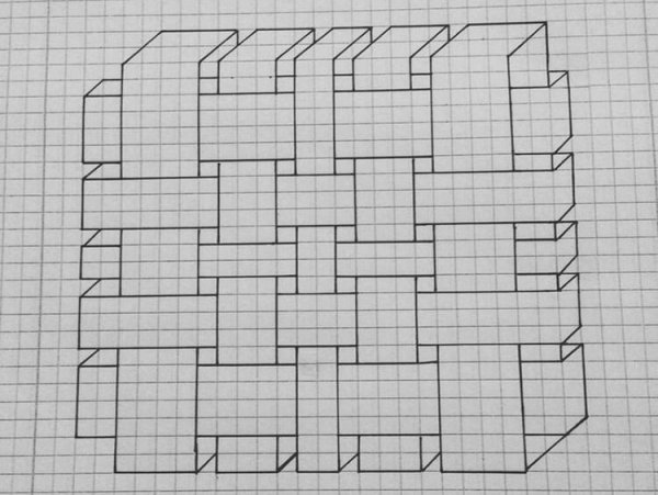 Узоры по клеточкам сложные