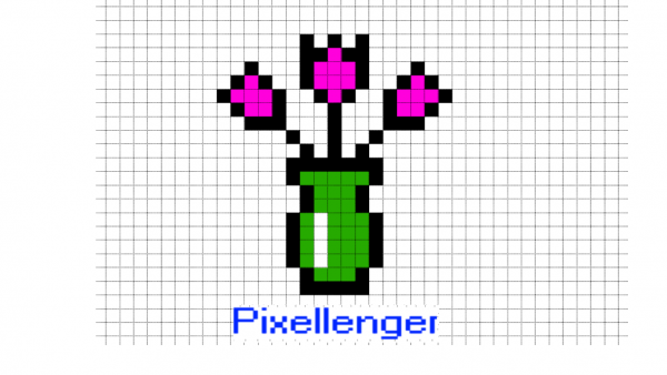 Рисунки по клеточкам лёгкие