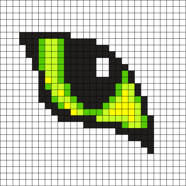 Рисование по клеточкам в тетради авокадо