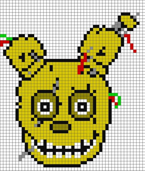 ФНАФ по клеточкам