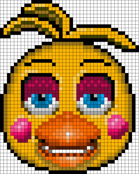 Бонни ФНАФ пиксельная