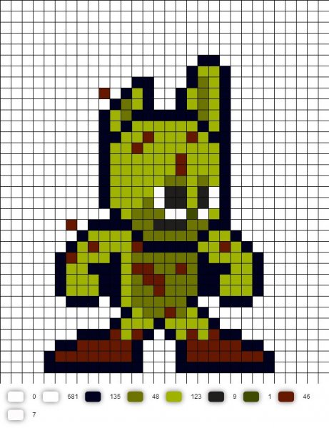 Мангл по клеточкам