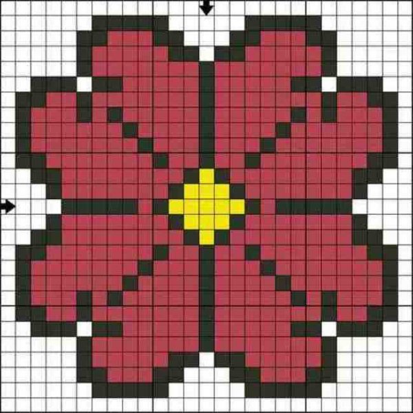 Легкая вышивка крестиком