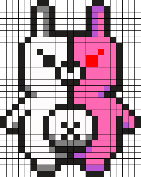 Пиксельный Monokuma