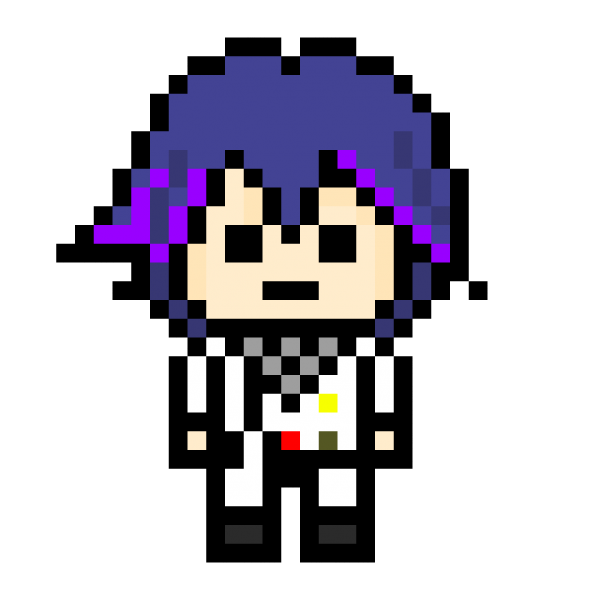 Kokichi Ouma пиксельный