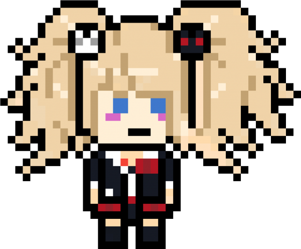 Джунко Эношима пиксельная