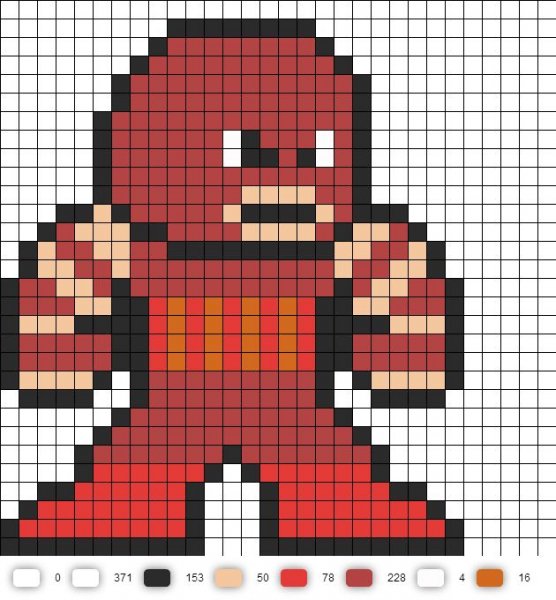 Доктор Стрэндж пиксельарт