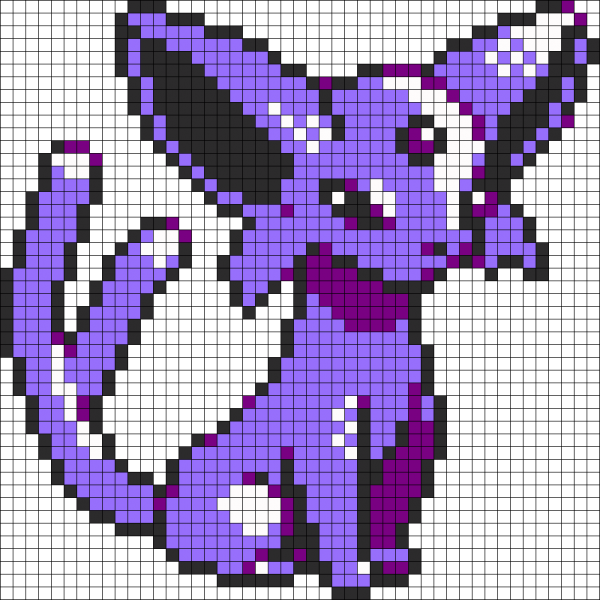 Эспеон пиксельный