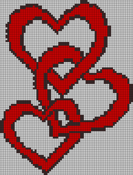 Красивые рисунки по клеткам