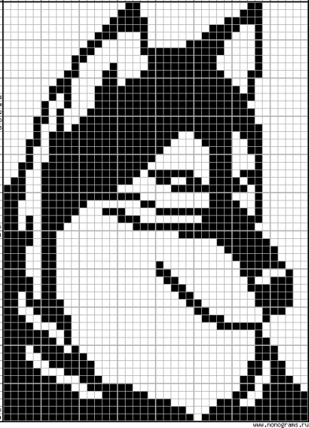 Рисование по клеточкам в тетради черно белые