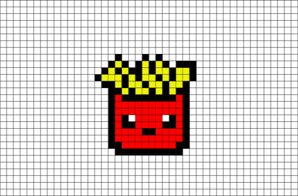 Рисование поклетачкам