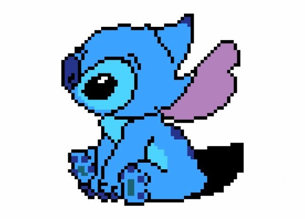 Вышивание крестиком Стич