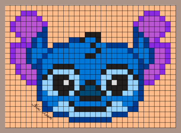 Рисунки по клеточкам в тетрадь стичь