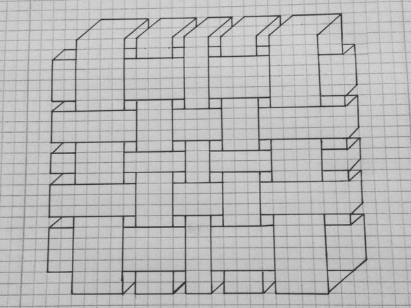 Узоры по клеточкам сложные