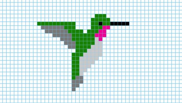 Рисунки по клеточкам