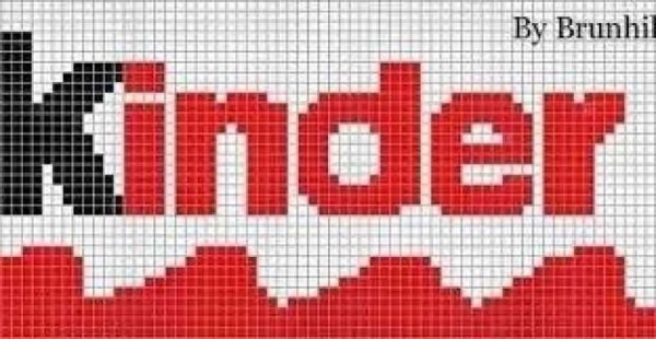 Рисование по клеточкам надписи