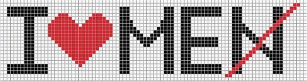 Надписи в клеточку