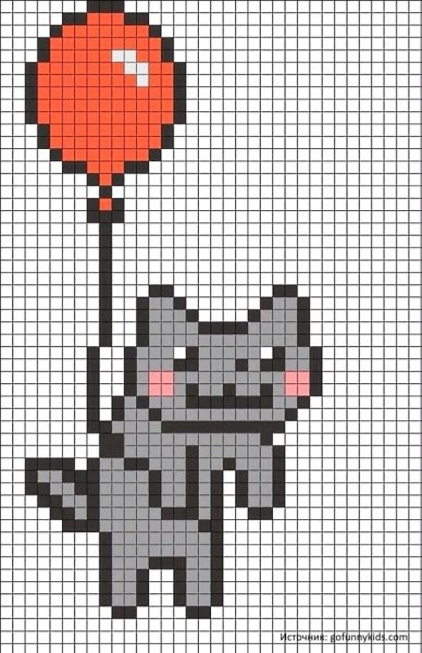 Рисунки по клеточкам