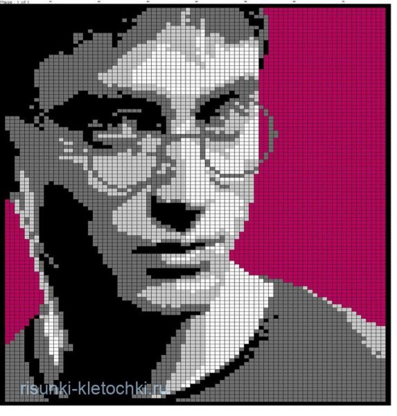 Пиксельные портреты Гарри Поттера