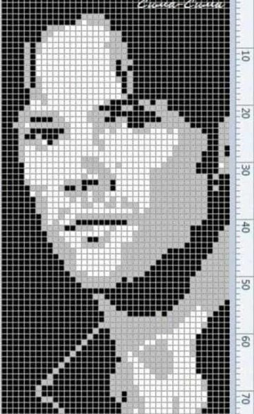 Схема вышивки сверхъестественное