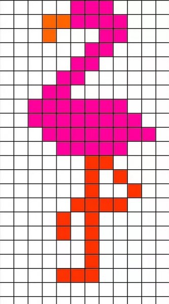 Рисуноки по клеточкам лёгкие