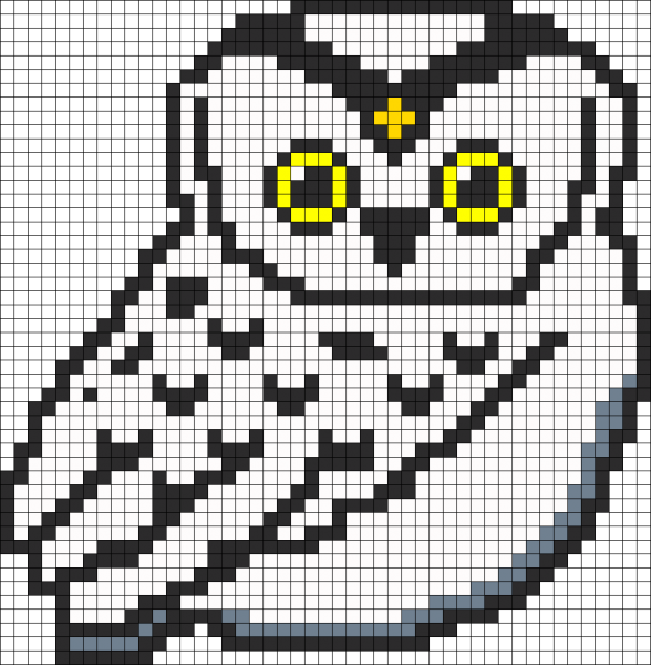 Рисунки в клеточку