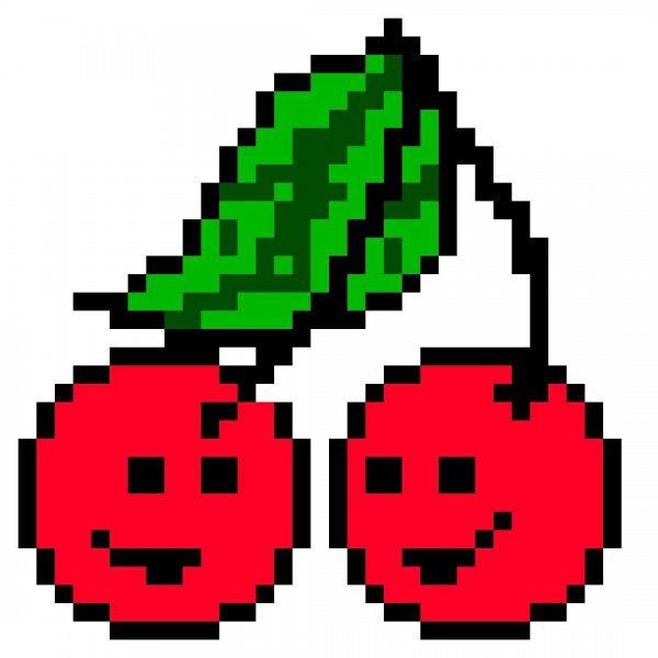 Вишня по клеточкам