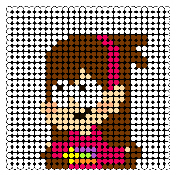 Рисунки по клеткам Мейбл