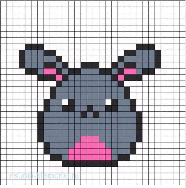 Рисунки по клеточкам