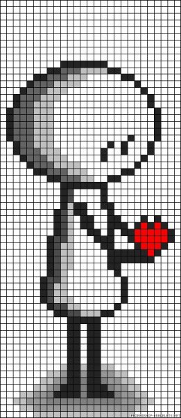 Классные рисунки в клеточку