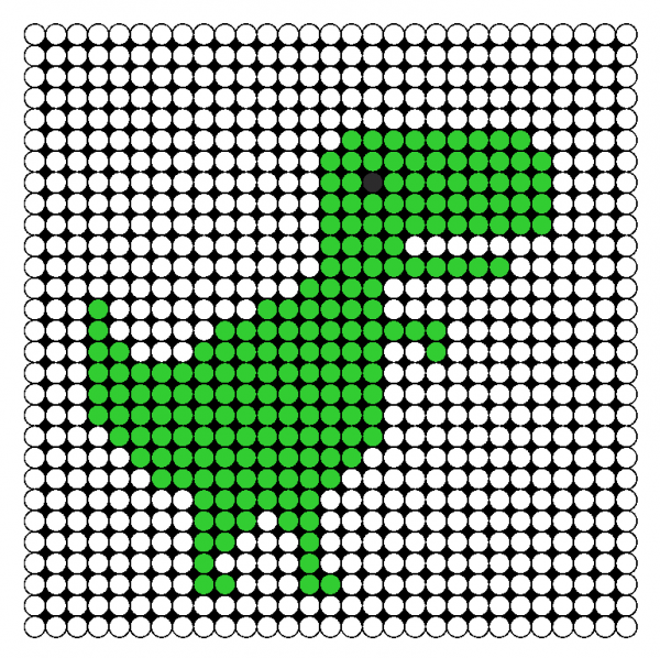 Вышивка крестом Динозаврик