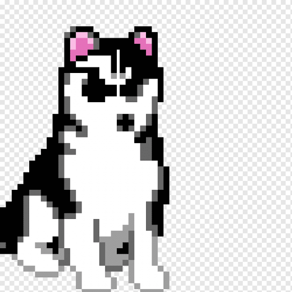 Пиксельный хаски