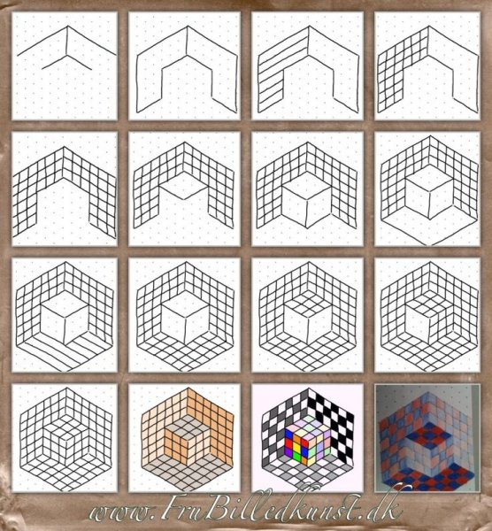 Оптические иллюзии на тетрадях