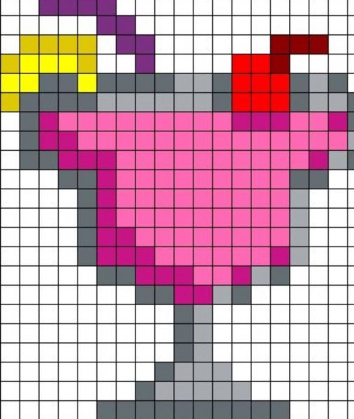 Рисование по клеточкам маленькие и легкие