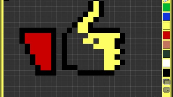 Рисунки по клеточкам лайк приложение