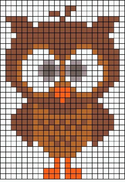 Сова в клетке рисунок