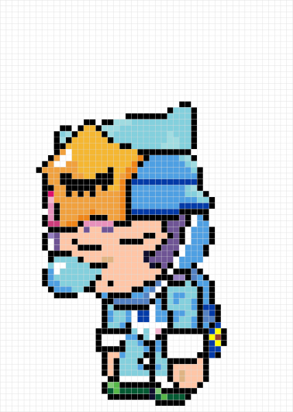 Рисование по клеткам БРАВЛ