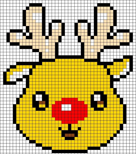 Рисунки по клеточка мм