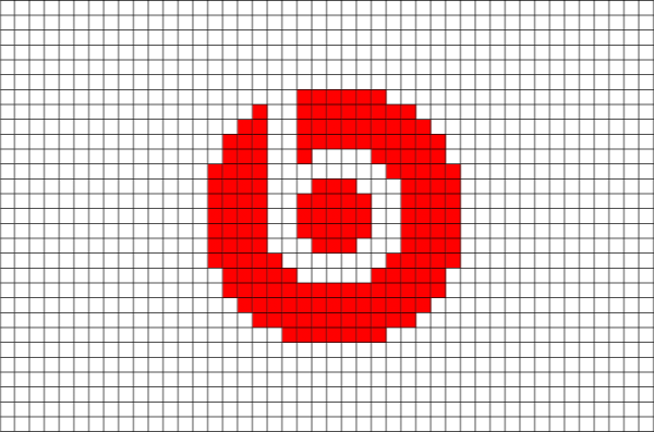 Логотипы по клеточкам