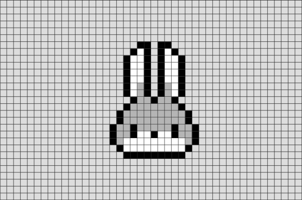 Рисунки в клетку маленькие