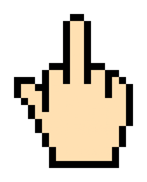 Фак в пикселях