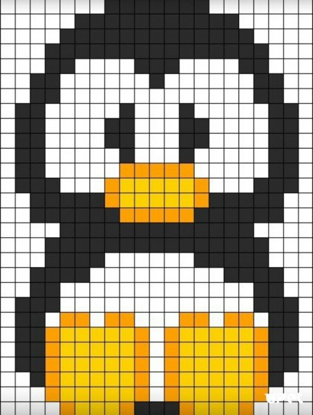 Рисунки по клетоточкам